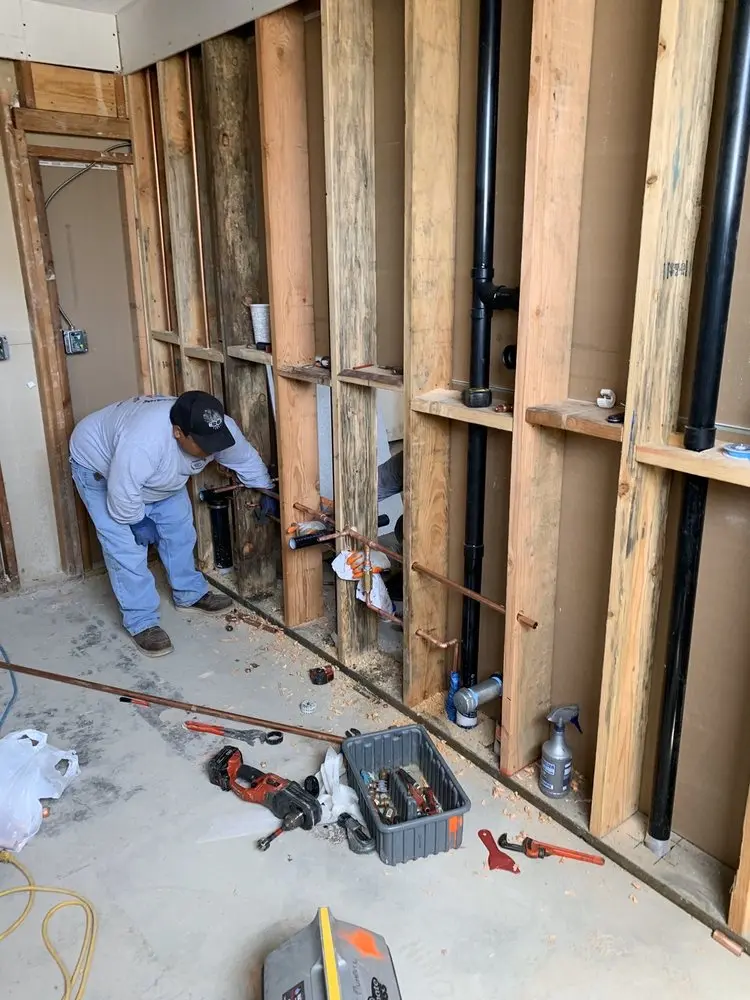 Commercial rough-in plumbing for Gas Line Repair in Syracuse